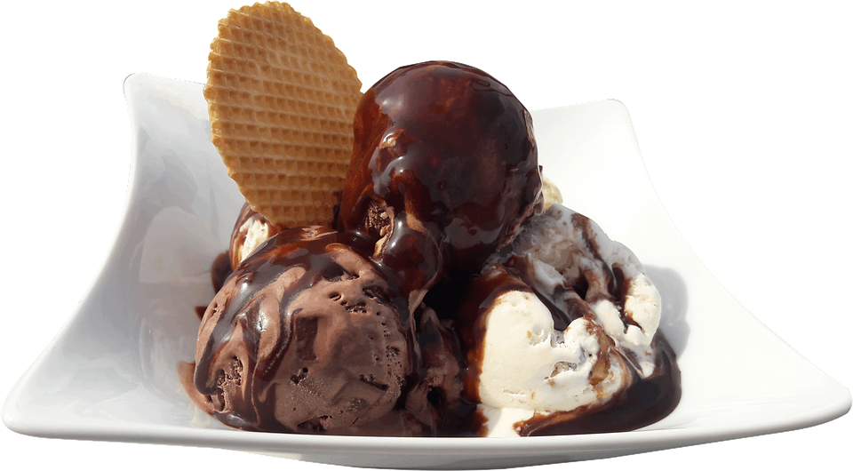 Ice Cream Sundae Transparent PNG Image