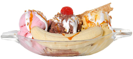 Ice Cream Sundae Transparent PNG Image