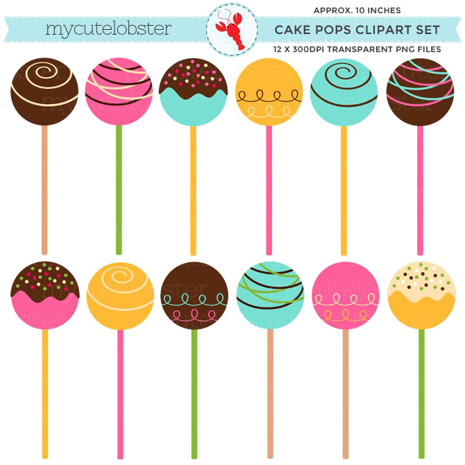 Cake Pop Transparent PNG Image