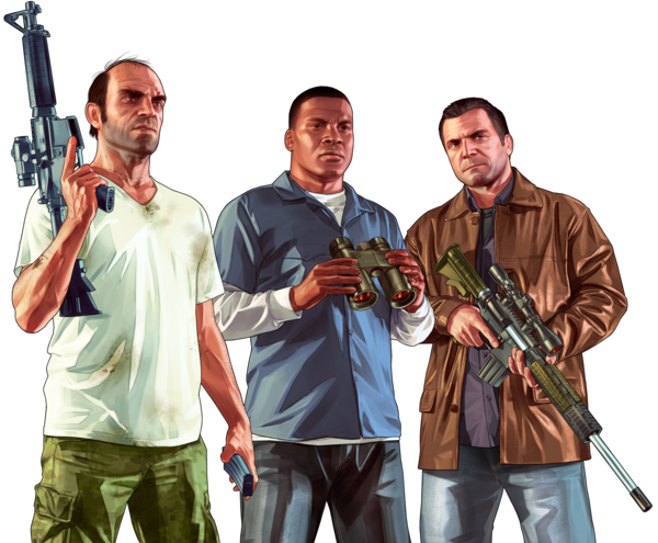 Gta Characters Transparent PNG Image
