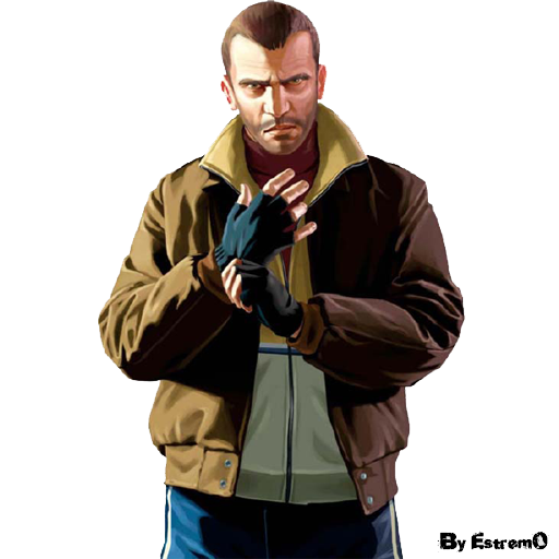 Niko Bellic Transparent PNG Image