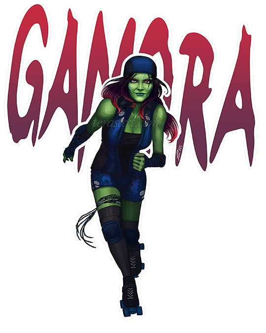 Gamora Transparent PNG Image