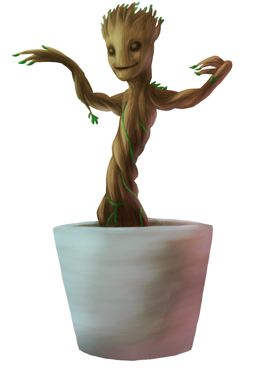 Baby Groot Transparent PNG Image