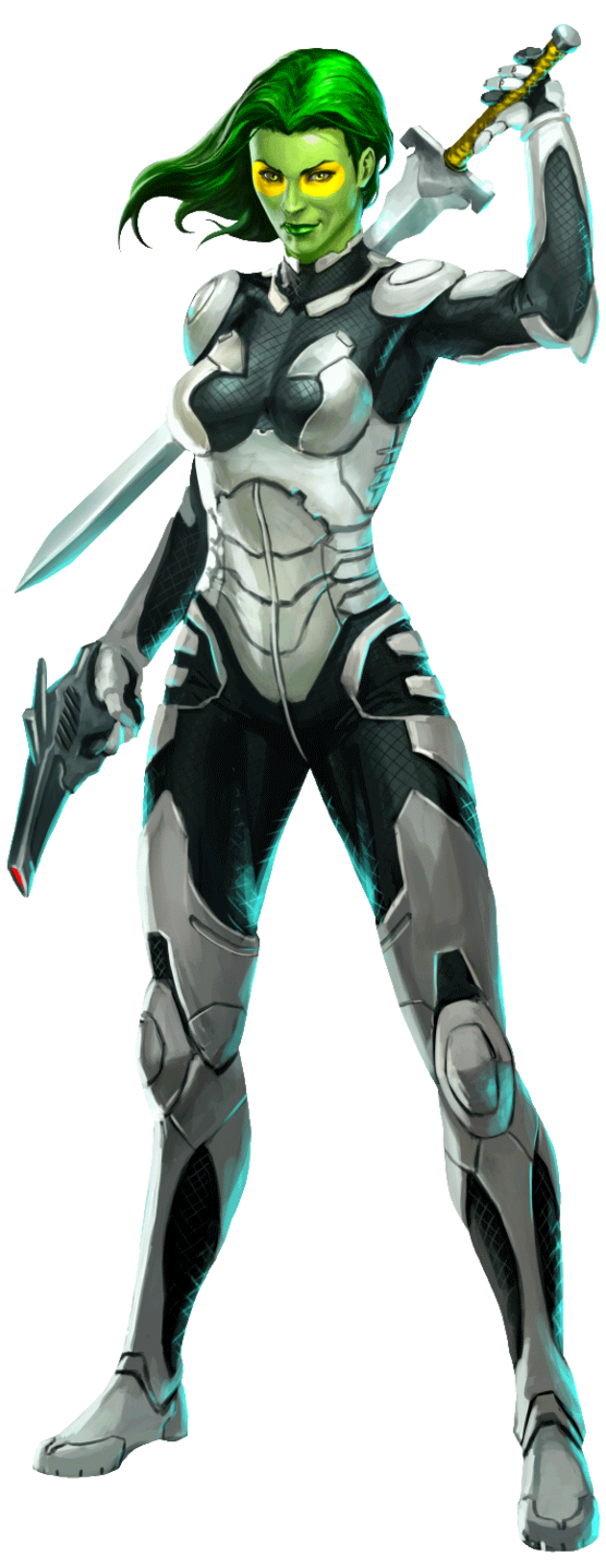 Gamora Background Transparent PNG Image