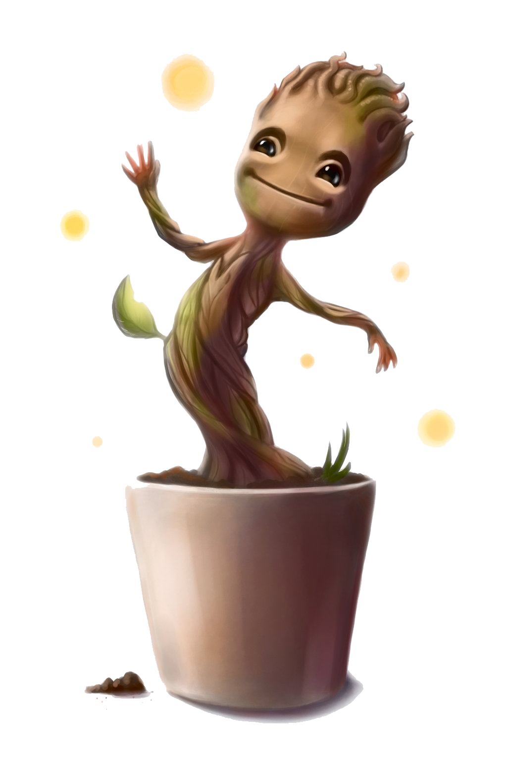 Baby Groot Transparent PNG Image