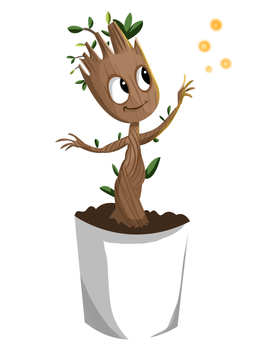 Baby Groot Transparent PNG Image