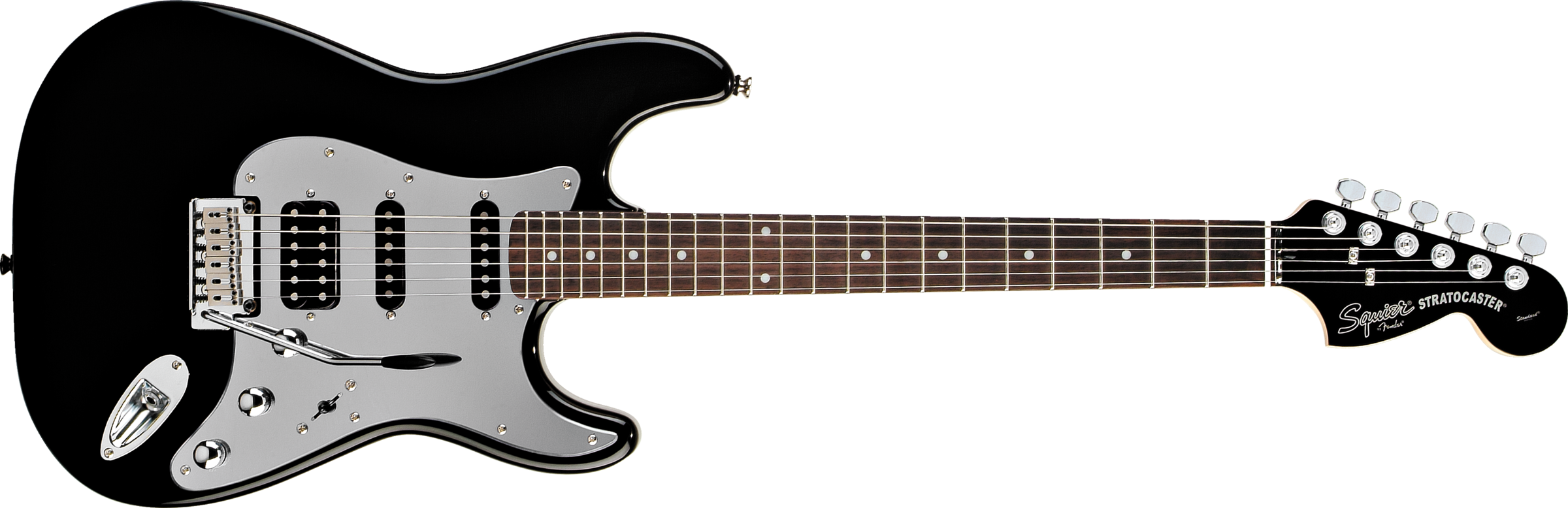 Guitar Black Electric Transparent PNG Image