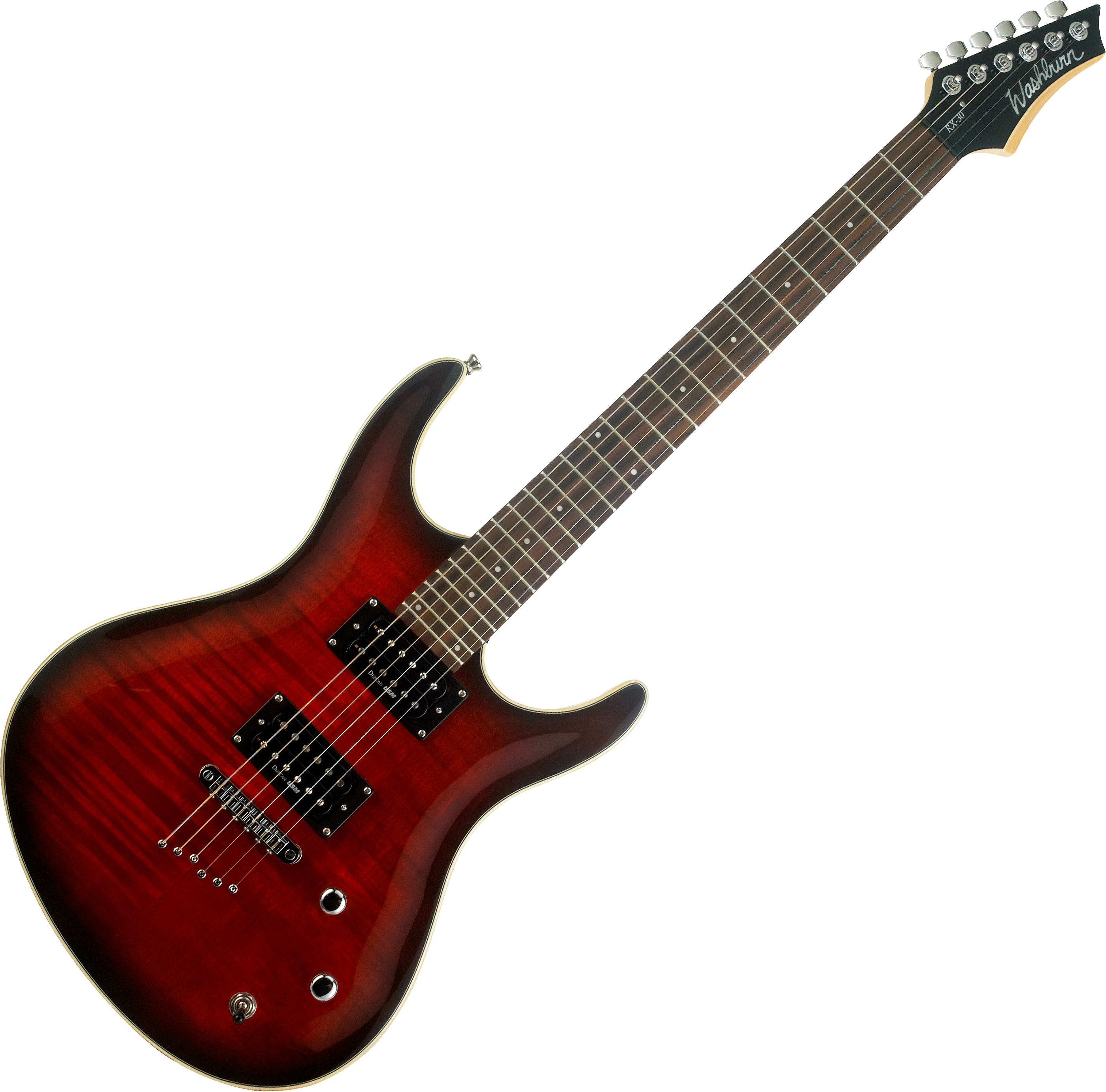 Guitar Electric Red Transparent PNG Image