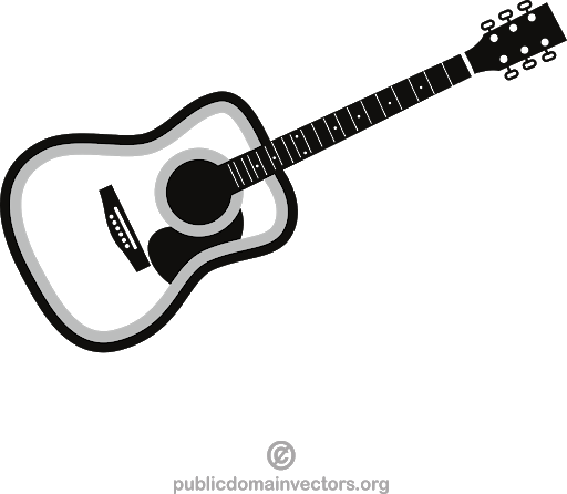 Guitar Acoustic Vector Transparent PNG Image