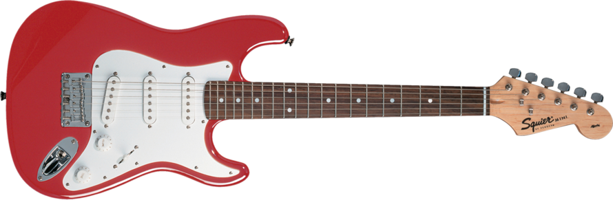 Guitar Acoustic Red Transparent PNG Image