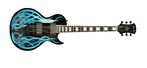 Guitar Black Rock Transparent PNG Image