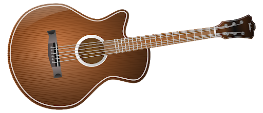 Guitar Brown Transparent PNG Image