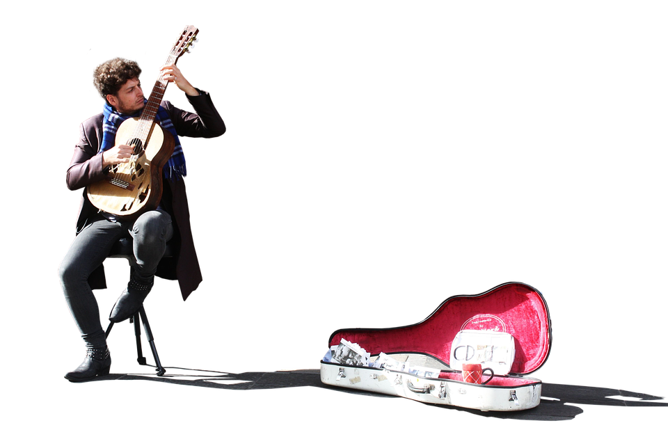Guitarist Classical Transparent PNG Image