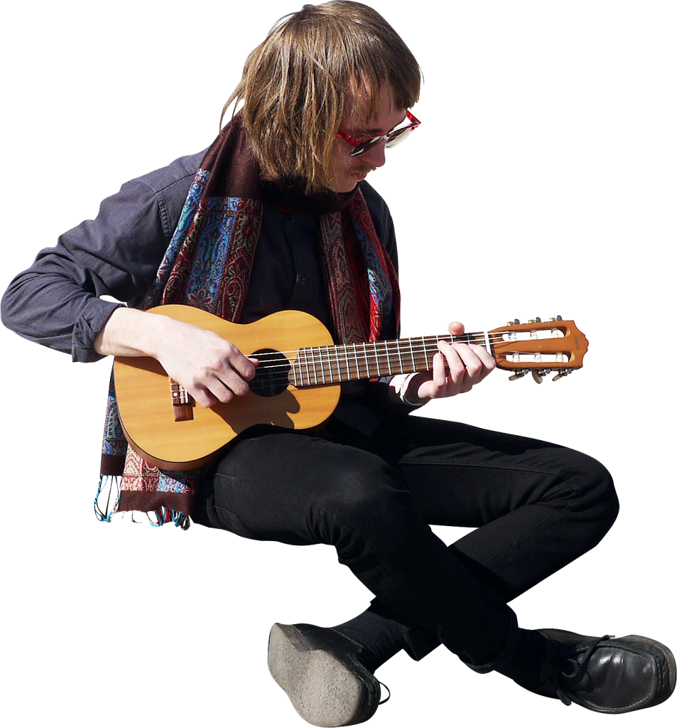Guitarist Classical Transparent PNG Image
