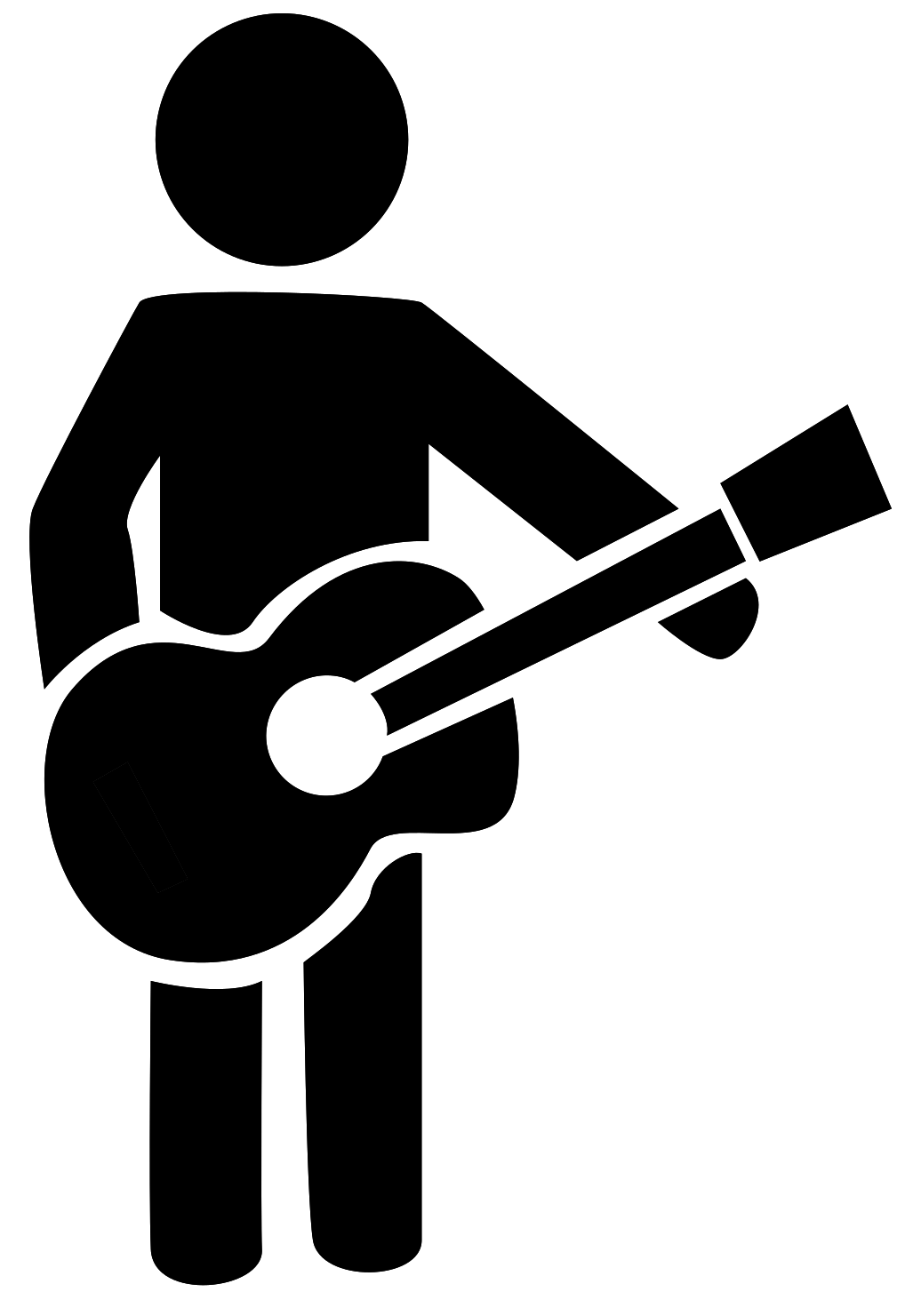 Guitarist Transparent PNG Image