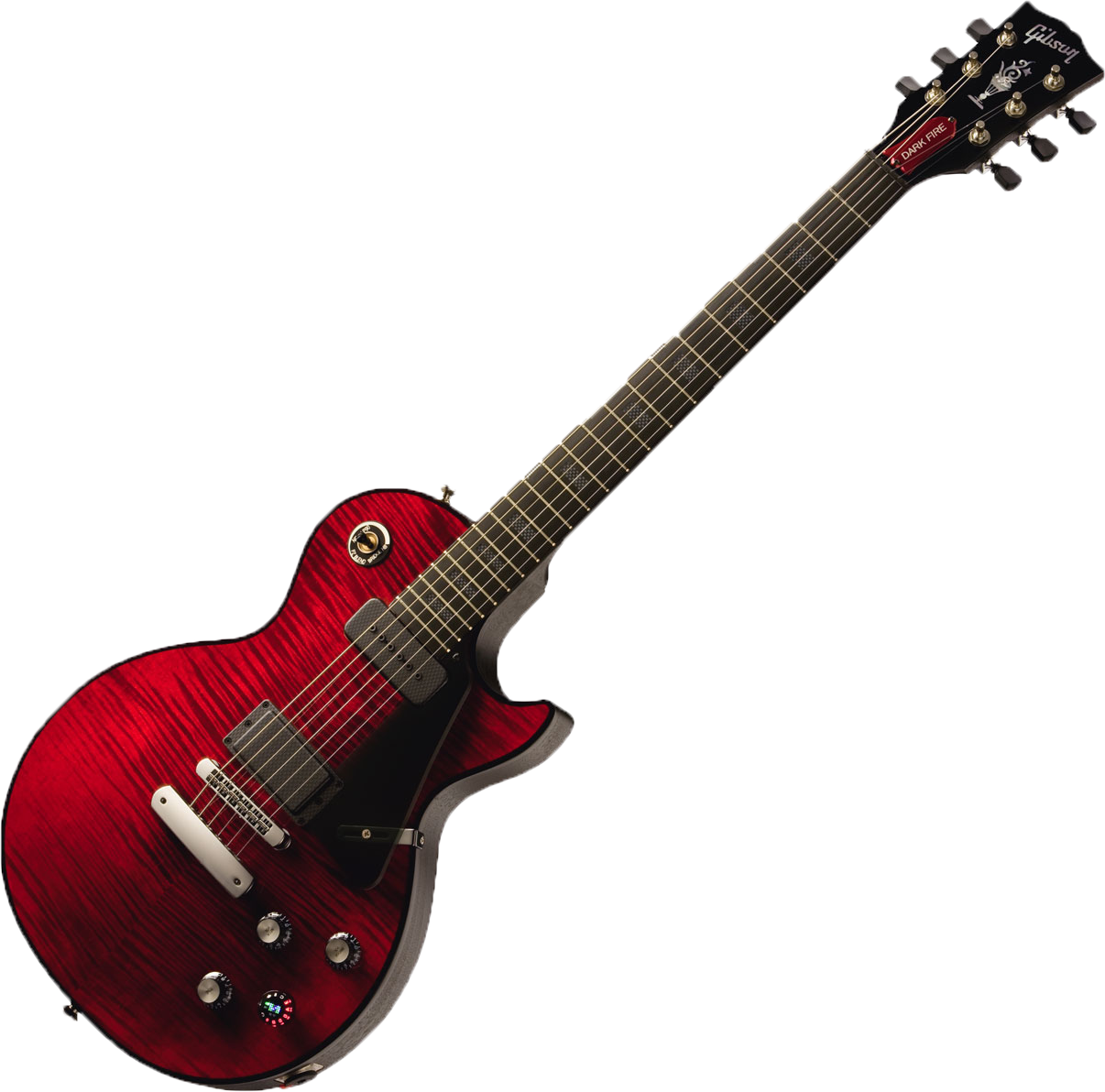 Guitar Red Transparent PNG Image