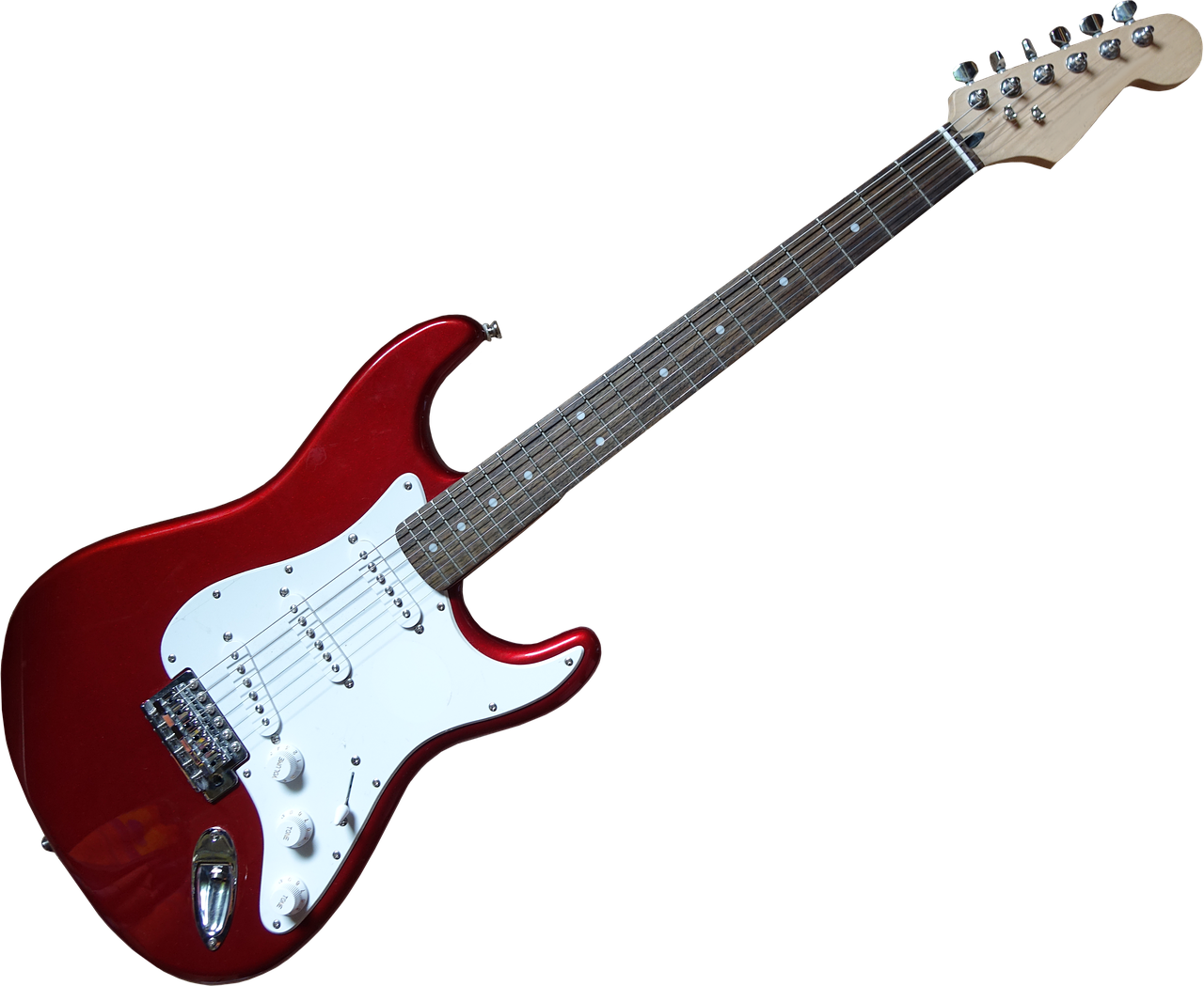 Guitar Red Rock Transparent PNG Image