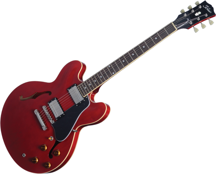 Guitar Red Rock Transparent PNG Image