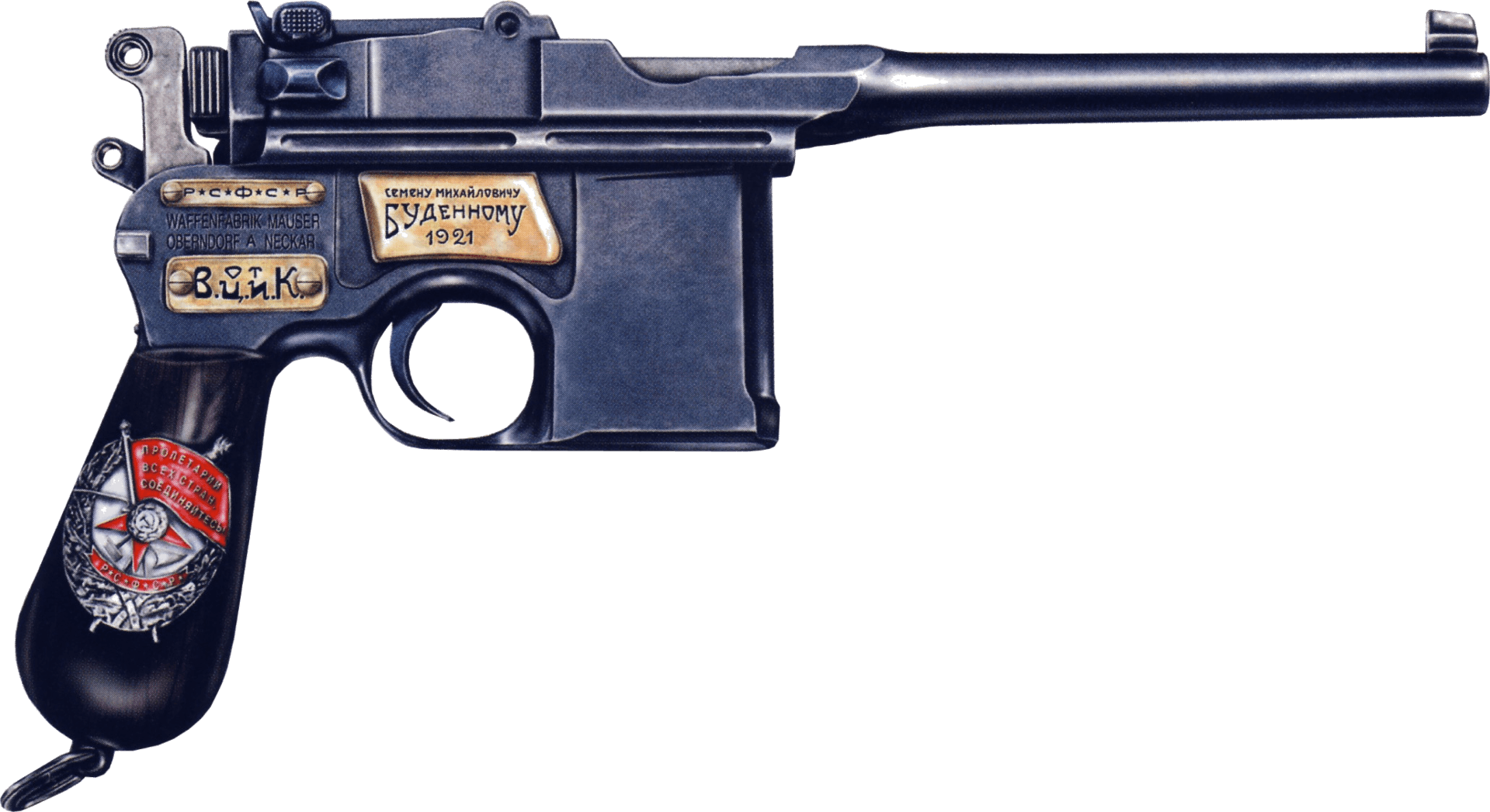 Mauser Handgun Transparent PNG Image