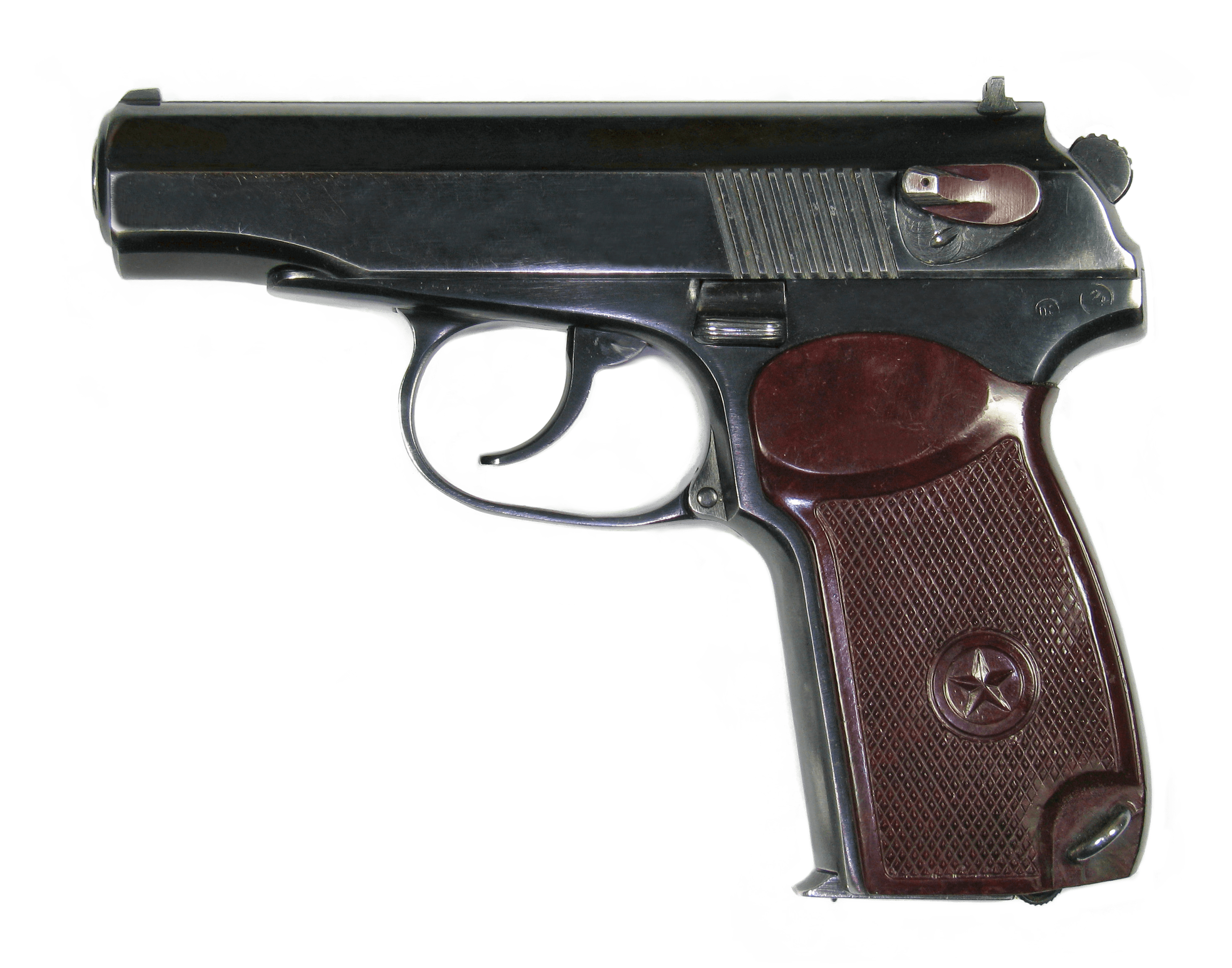 Makarov Handgun Transparent PNG Image