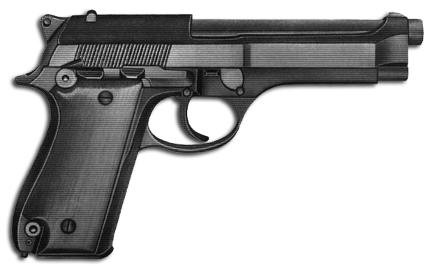 Handgun Transparent PNG Image