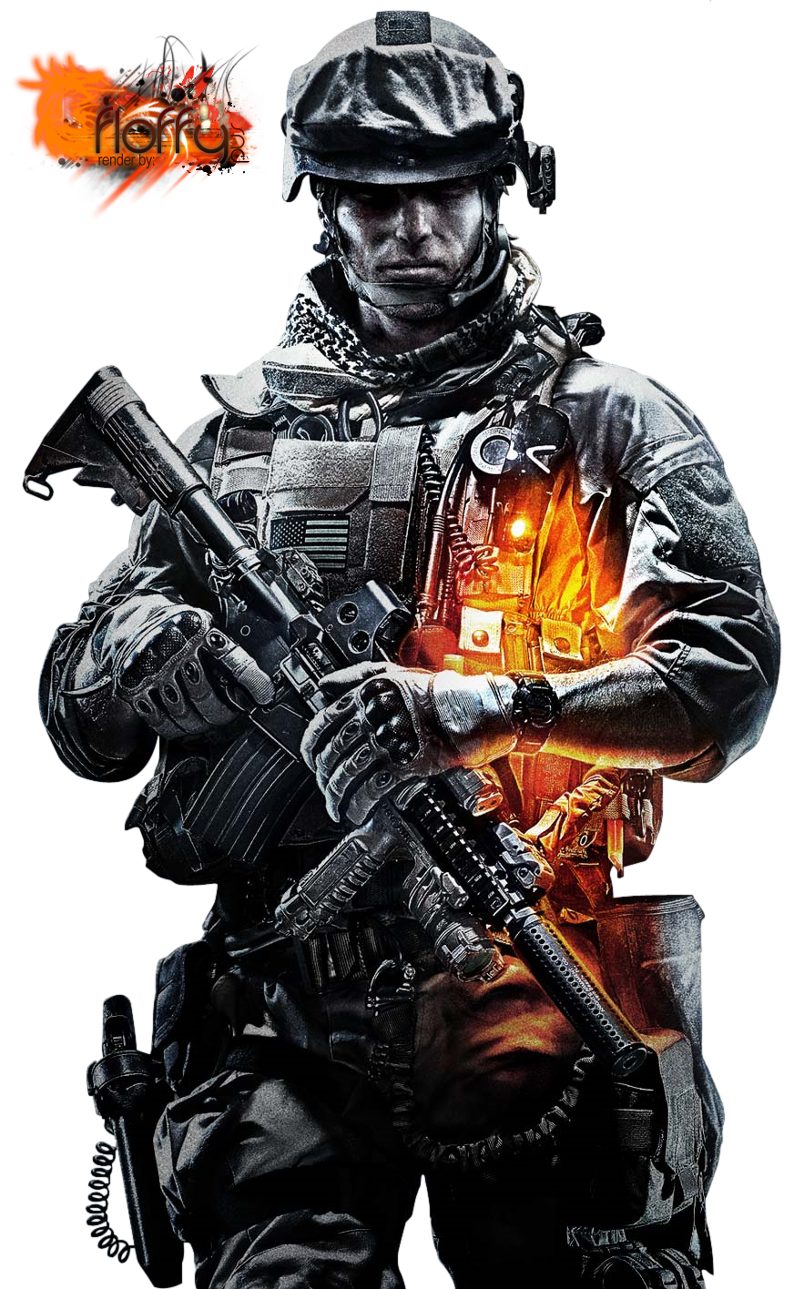Battlefield Weapon Soldier Transparent PNG Image