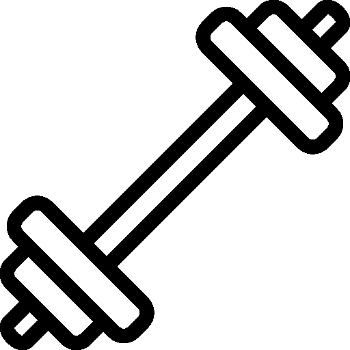 Barbell Transparent PNG Image