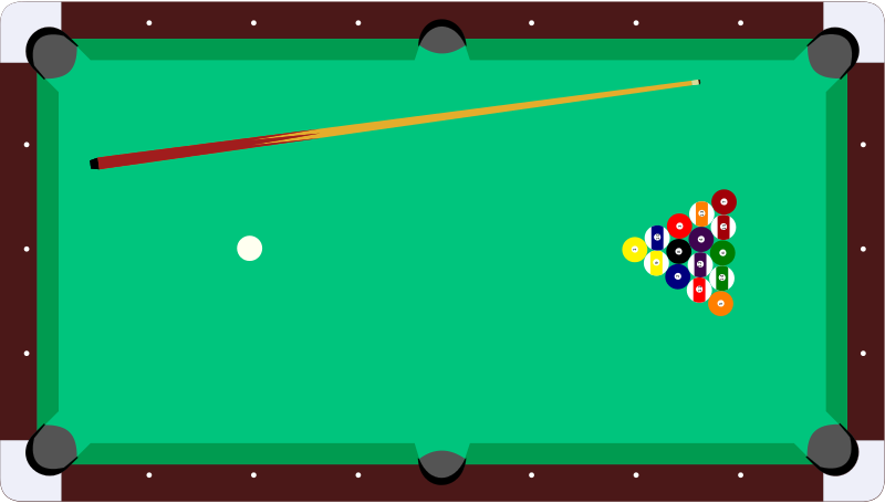 Billiard Table Transparent PNG Image