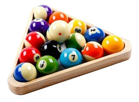 Billiard Balls Transparent PNG Image
