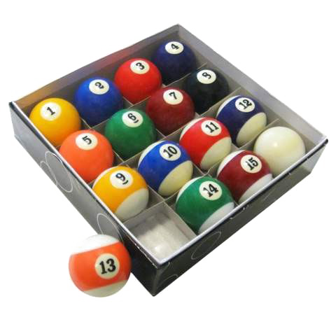 Billiard Balls Transparent PNG Image