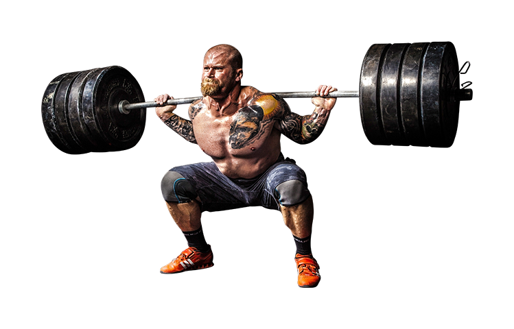 Gym Squat Transparent PNG Image