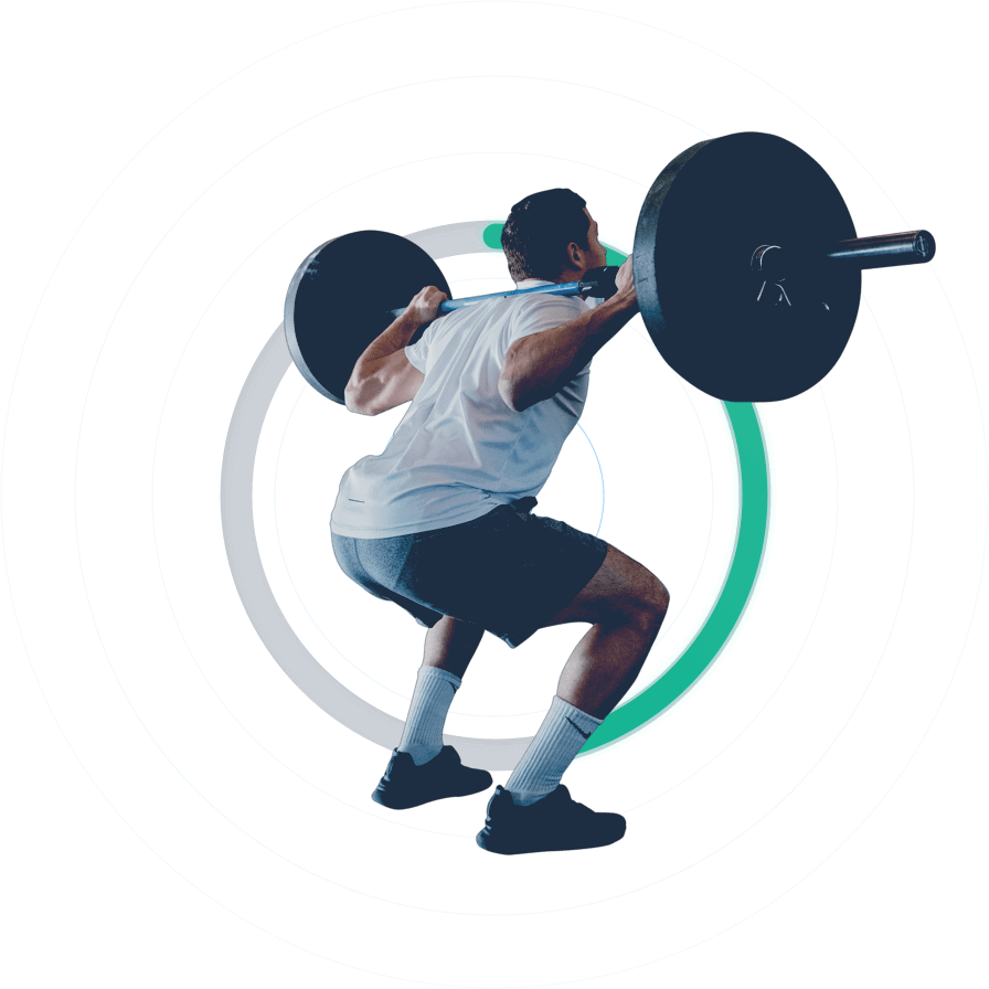 Gym Squat Transparent PNG Image