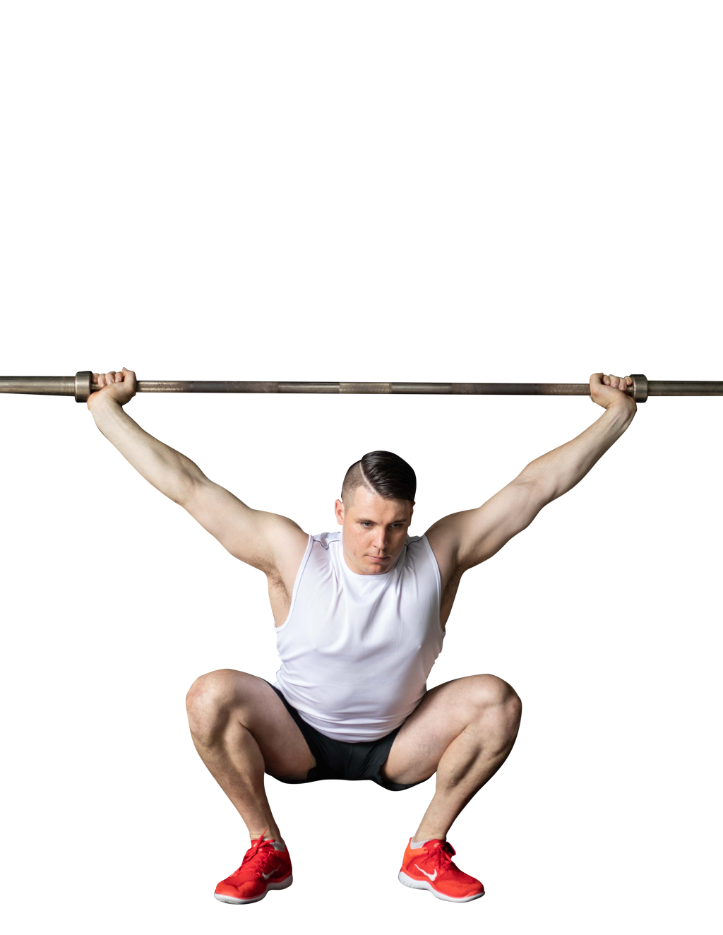 Gym Squat Transparent PNG Image