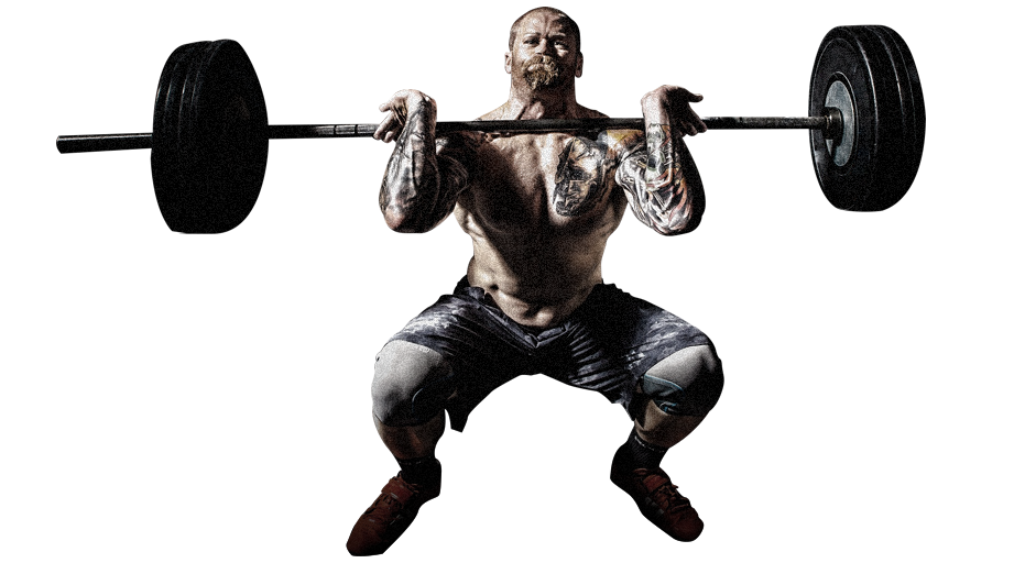 Gym Squat Transparent PNG Image