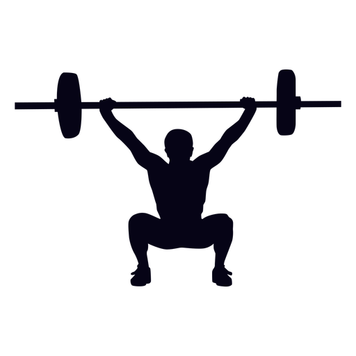 Pic Squat Silhouette Transparent PNG Image