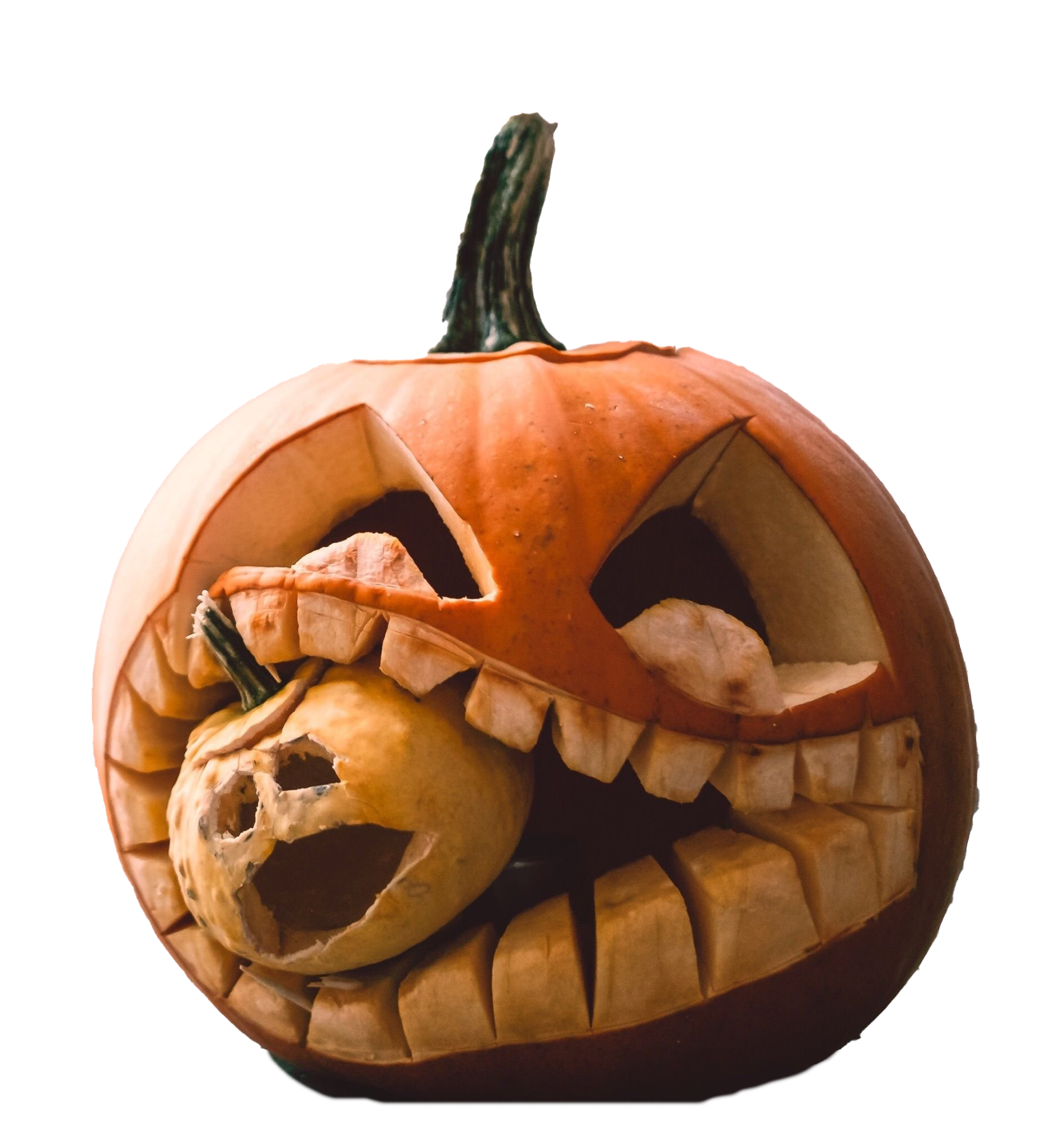 Jack-O-Lantern Halloween Transparent PNG Image