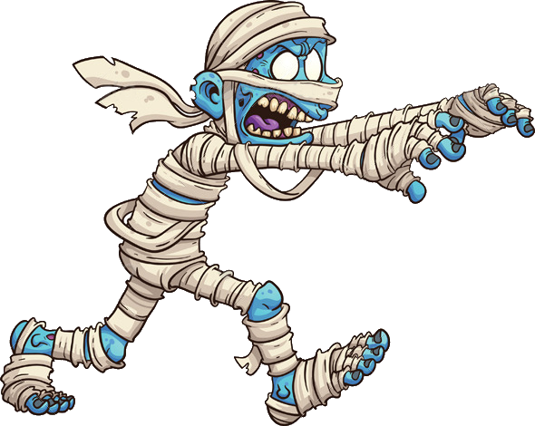 Mummy Halloween Transparent PNG Image