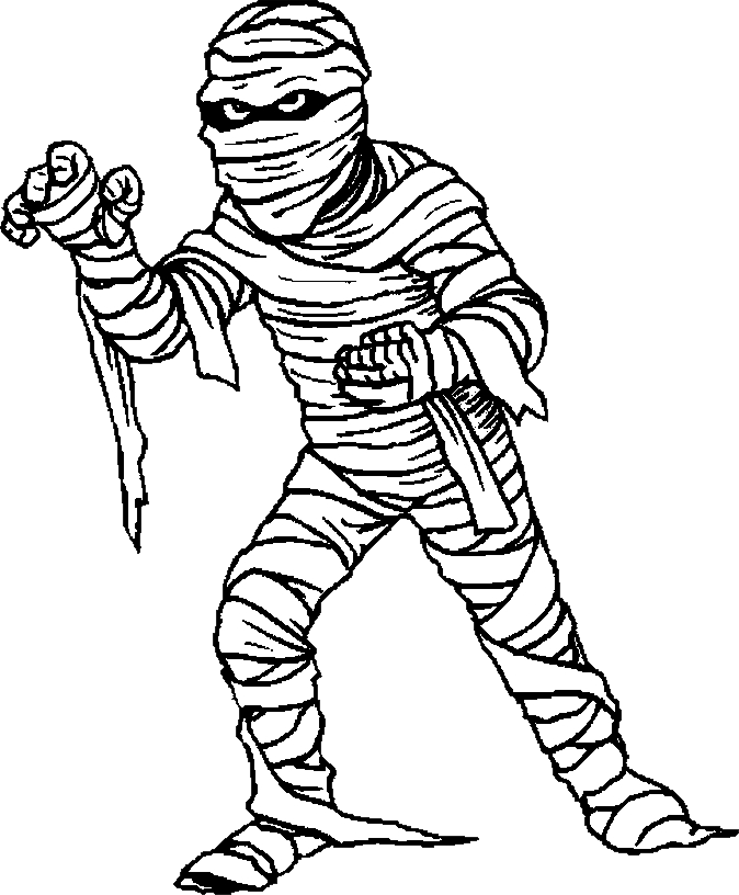 Mummy Halloween Transparent PNG Image