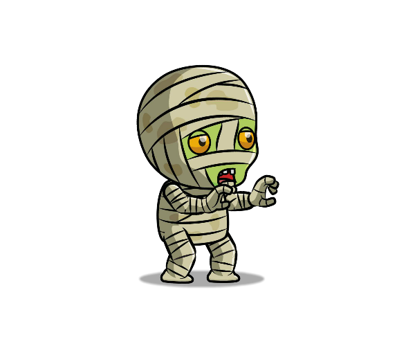 Mummy Halloween Transparent PNG Image