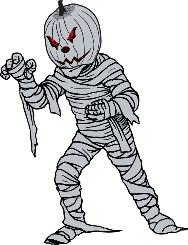 Mummy Halloween Transparent PNG Image