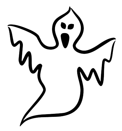 Halloween Ghost Background Transparent PNG Image