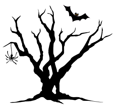 Halloween Tree Transparent PNG Image
