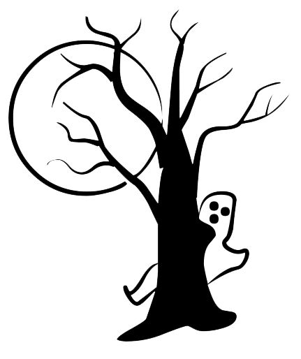 Halloween Tree Transparent PNG Image