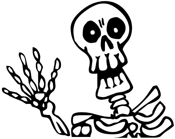 Halloween Skeleton Transparent PNG Image