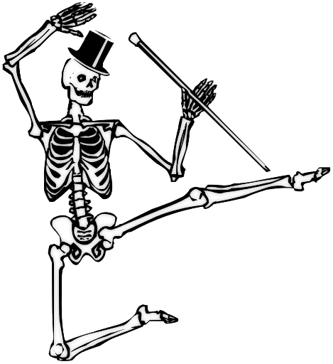 Halloween Skeleton Transparent PNG Image