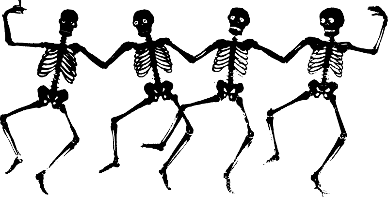 Halloween Skeleton Transparent PNG Image