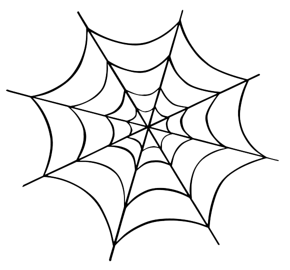 Halloween Spider Background Transparent PNG Image