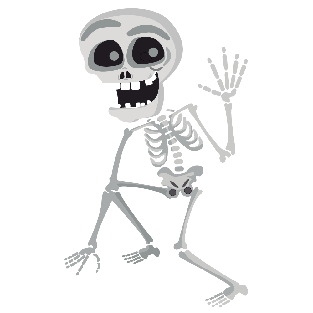 Halloween Skeleton Transparent PNG Image