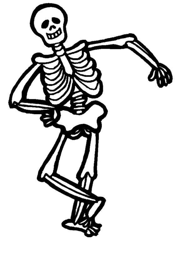 Halloween Skeleton Transparent PNG Image