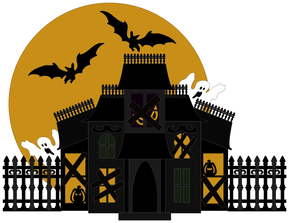 Halloween House Transparent PNG Image